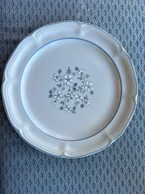 Vintage Covington Edition Avondale Stoneware Japan -Blue Floral